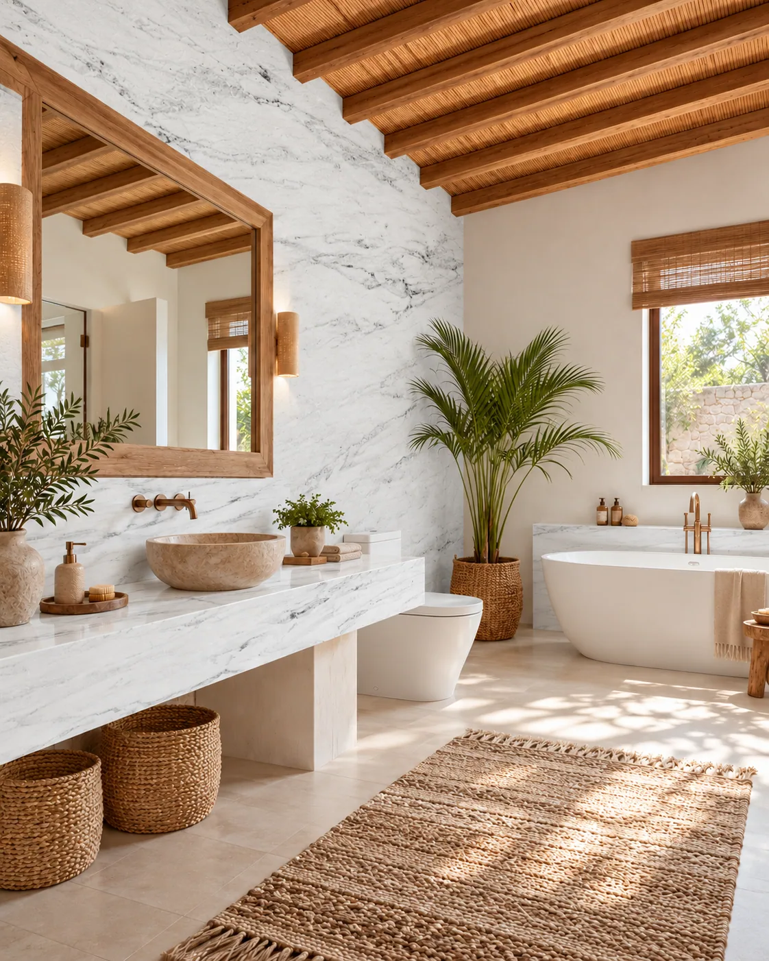 Banheiro com Brasília White — inspiração de aplicação