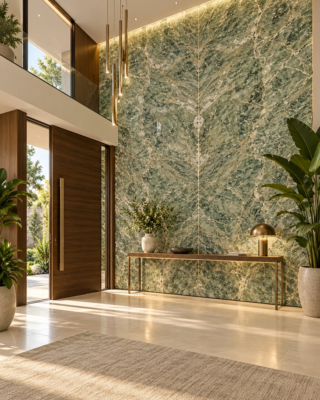 Hall de entrada com Costa Esmeralda — inspiração de aplicação