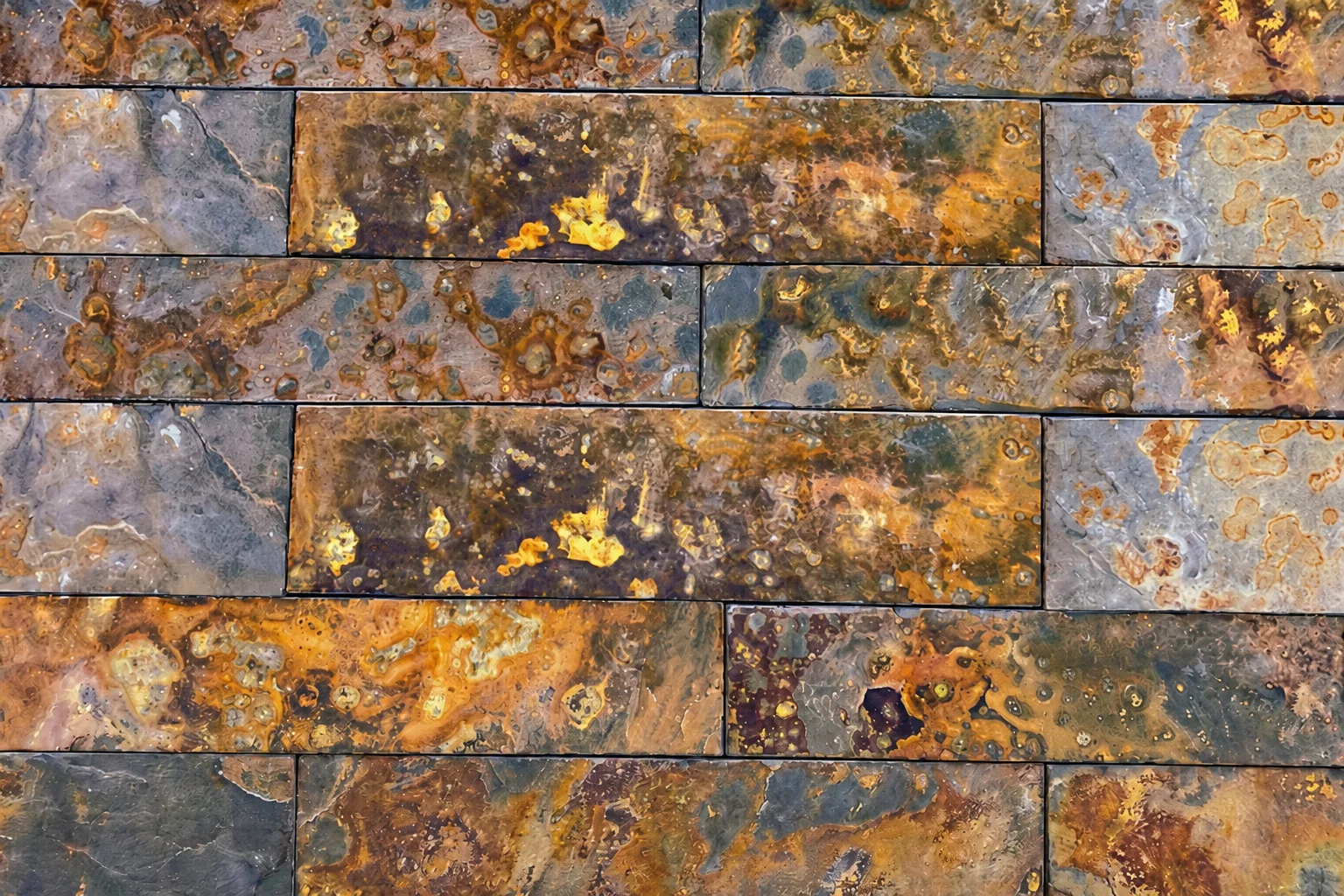 Ardósia Ferrugem – 30 x 7,5 cm — pedra apresentada pela Grannick Pedras