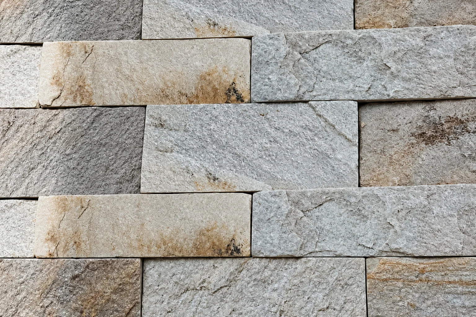 Quartzito Branco Liso – 30 x 15 cm — pedra apresentada pela Grannick Pedras